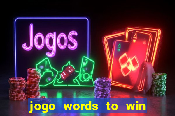 jogo words to win paga mesmo